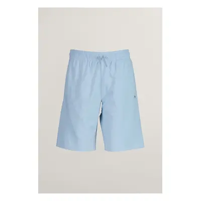 TEPLÁKOVÉ ŠORTKY GANT SHIELD COTTON SLUB SHORTS DUSTY NAVY