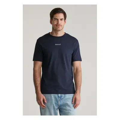 TRIČKO GANT GRAPHIC SS TSHIRT EVENING BLUE