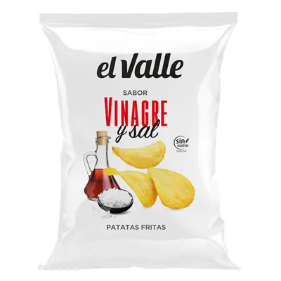 El Valle chipsy s příchutí Ocet a sůl 130g