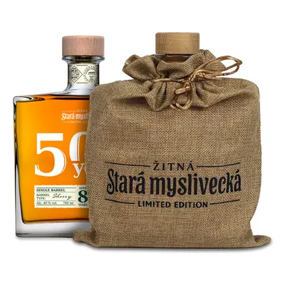 Stará Myslivecká 8YO Bourbon 40% 0,7l (holá lahev)