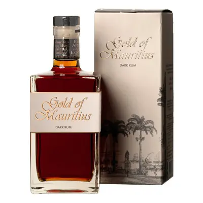 Gold of Mauritius Dark Rum 40% 0,7l (karton)