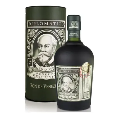 Diplomático Reserva Exclusiva 40% 0,7l (tuba)