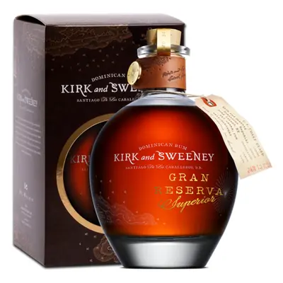 Kirk & Sweeney Gran Reserva Superior 40% 0,7l (dárková krabice)