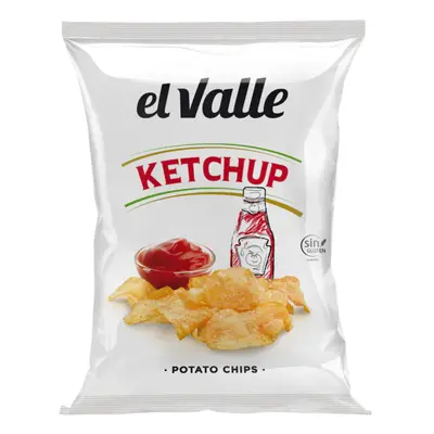 El Valle chipsy s příchutí Kečup 130g