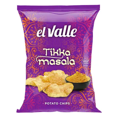 El Valle brambůrky s příchutí Tikka Masala 130g