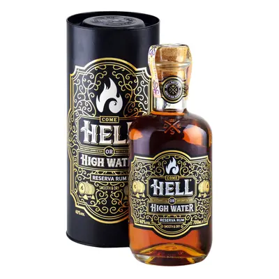 Hell or High Water Reserva Rum 40% 0,7l (dárková tuba)