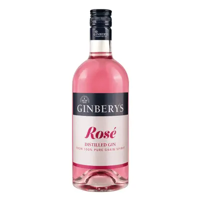 Ginberys Rosé Gin 37,5% 0,7l (holá lahev)