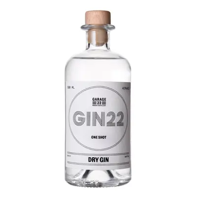 Garage 22 Gin 22 42% 0,5l (holá lahev)