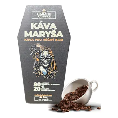 Garage Coffee Káva Maryša - Káva pro věčný klid 350g (rakvička)