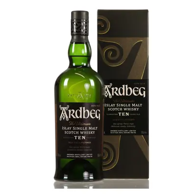 Ardbeg Ten Single Malt Scotch Whiskey 46% 0,7l (karton)