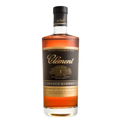 Clément Select Barrel 40% 0,7l (holá lahev)