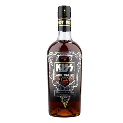 Kiss Detroit Rock Rum 45% 0,7l (holá lahev)