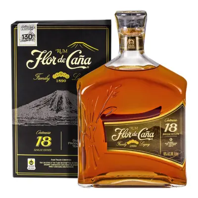 Flor de Caňa Centenario 18 40% 1l (karton)