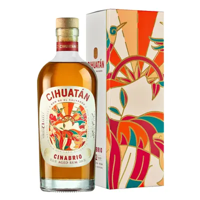 Cihuatán Cinabrio 12YO 40% 0,7l (karton)