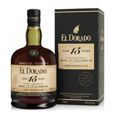 El Dorado 15 43% 0,7l (dárková krabice)