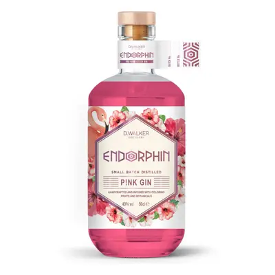 Endorphin Pink Gin 43% 0,5l (holá lahev)