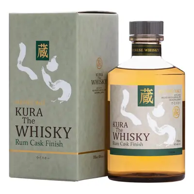 Kura Rum Cask Finish Whiskey 40% 0,7l (karton)