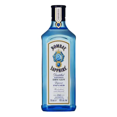 Bombay Saphire Gin 40% 0,7l (holá lahev)