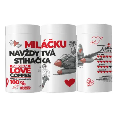 Garage Coffee Love Coffee - Miláčku navždy tvá stíhačka 150g (tuba)