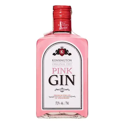 Kensington Original Dry Pink Gin 37,5% 0,7l (holá lahev)