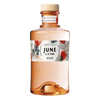 June Gin Wild Peach & Summer Fruits 37,5% 0,7l (holá lahev)