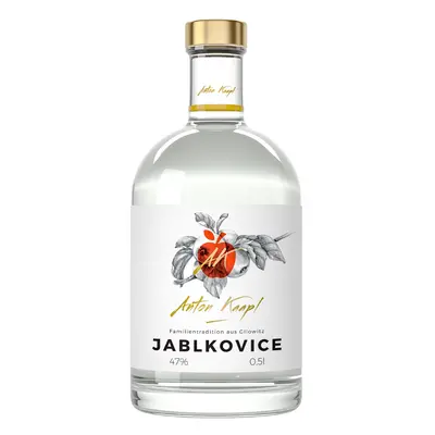 Anton Kaapl Jablkovice 47% 0,5l (holá lahev)