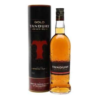 Tanduay Gold Rum 40% 0,7l (tuba)