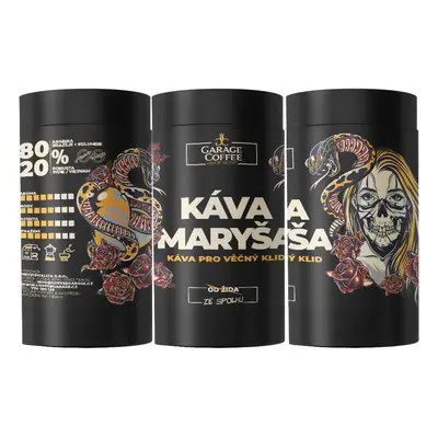 Garage Coffee Káva Maryša - Káva pro věčný klid 500g (tuba)