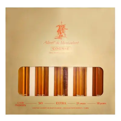 A. de Montaubert Cognac Degustační set 5x0,05l (karton)