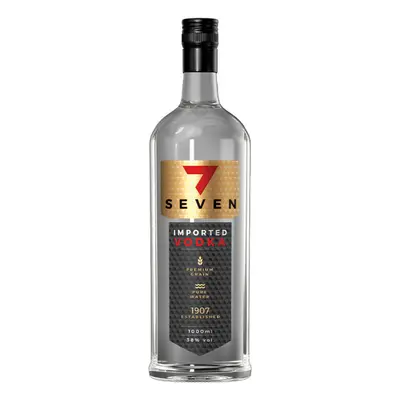 Vodka Seven 38% 1l (holá lahev)