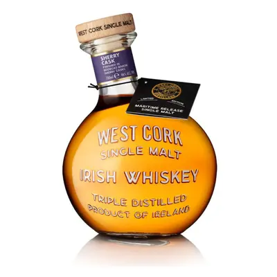 West Cork Single Malt Maritime Sherry Cask 46% 0,7l (holá lahev)