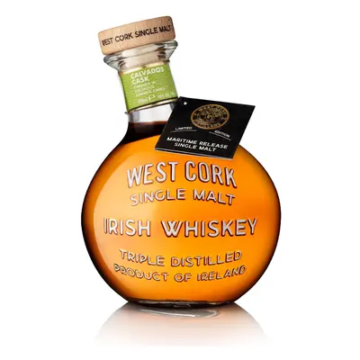 West Cork Single Malt Maritime Calvados Cask 46% 0,7l (holá lahev)