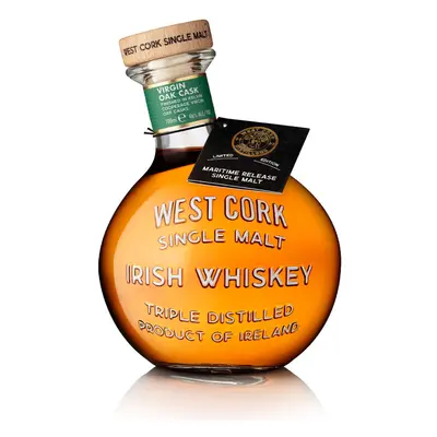 West Cork Single Malt Maritime Virgin Cask 46% 0,7l (holá lahev)