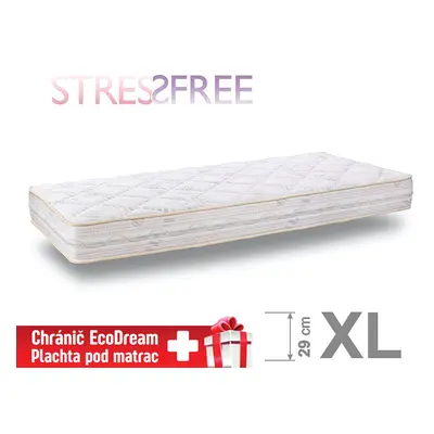 Matrace stressfree XL z paměťové pěny DreamBed - 90x190cm