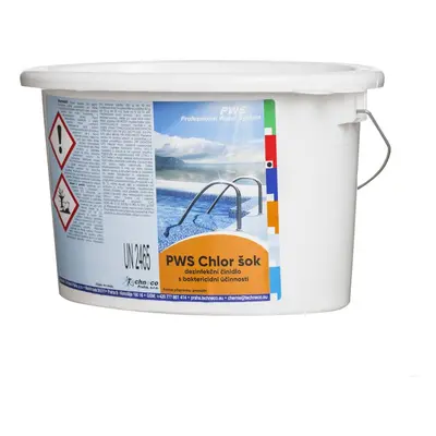 PWS Chlor šok 5kg - organický granulát