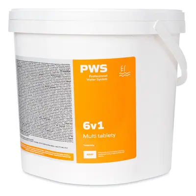 PWS Multi tablety 6v1 do bazénu 20g 3 kg