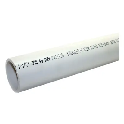 PVC SCH40 PVC-U SCH 40 trubky 1 (3,38mm)