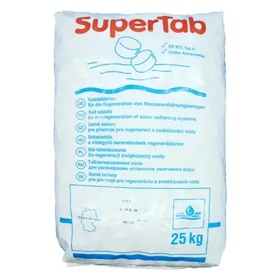 Tabletová regenerační sůl SuperTab 25 kg