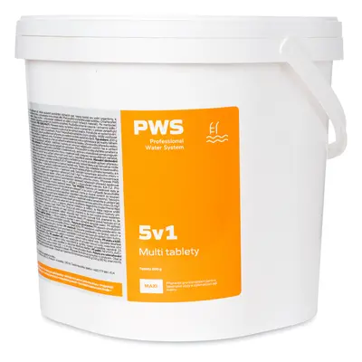 PWS Multi tablety 5v1 do bazénu 200g 3 kg