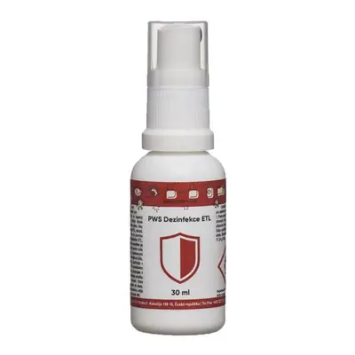 PWS Dezinfekce ETL, virocid, 30 ml spray