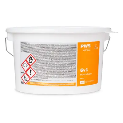 PWS Multi tablety 6v1 do bazénu 20g 5 kg