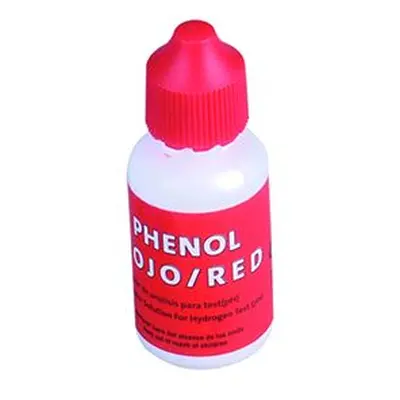 HANSCRAFT Kapky do kapičkového testeru - Phenol Red