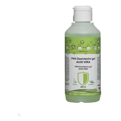 PWS Dezinfekční gel ALOE VERA, virocid, 0,25 l