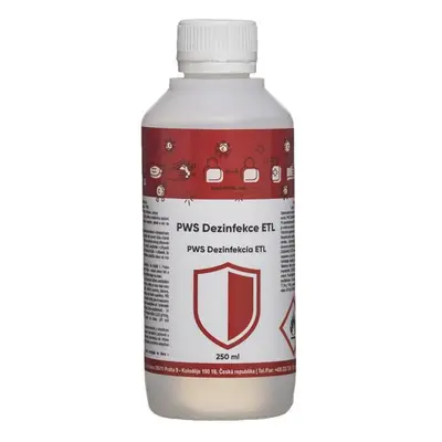 PWS Dezinfekce ETL, virocid, 0,25 l