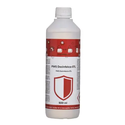 PWS Dezinfekce ETL, virocid, 0,5 l