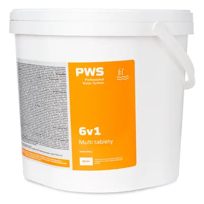 PWS Multi tablety 6v1 do bazénu 200g 3kg