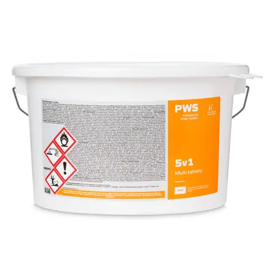 PWS Multi tablety 5v1 do bazénu 20g 5 kg