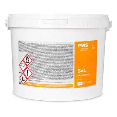 PWS Multi tablety 5v1 do bazénu 20g 10 kg