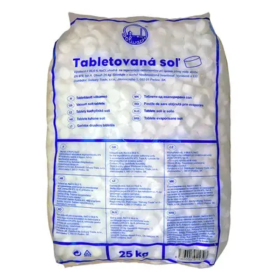 Tabletová regenerační sůl 25 kg Solivary