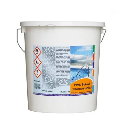 PWS Rychlorozpustné tablety do bazénu 20g 10kg